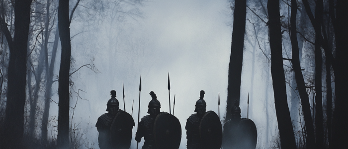 Teutoburg Forest Roman Marching